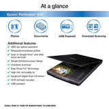 Epson Perfection V39 Color Photo & Document Scanner with scan-to-cloud & 4800 optical resolution
