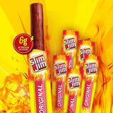 Slim Jim Snack-Sized Smoked Meat Stick, Original Flavor, 33.6 Ounce