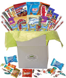 Snack Gift Basket Care Package with Sweet and Salty Snacks 26 Count Plus Bonus Candy | For College Students, Thank You Gifts, Military Appreciation