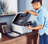Brother HL-L3210CW Compact Digital Color Printer Providing Laser Printer Quality Results with Wireless, Amazon Dash Replenishment Enabled, White