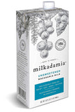 Milkadamia Unsweetened Macadamia Milk (32 oz., 6 Count) - Keto, Dairy Free, Vegan, Sugar Free