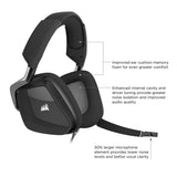 CORSAIR VOID PRO RGB USB Gaming Headset - Dolby 7.1 Surround Sound Headphones for PC - Discord Certified - 50mm Drivers - Carbon