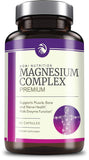Nobi Nutrition High Absorption Magnesium Complex - Premium Mag Supplement for Sleep, Leg Cramps, Muscle Relaxation & Recovery - Formulated