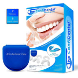 The ConfiDental - Pack of 5 Moldable Mouth Guard for Teeth Grinding Clenching Bruxism, Sport Athletic, Whitening Tray, Including 3 Regular