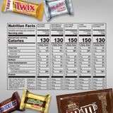 MARS Chocolate Favorites Halloween Candy Bars Variety Mix Bag (TWIX, MILKY WAY, SNICKERS, 3 MUSKETEERS, M&M'S Brands)