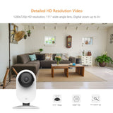 YI 2pcs Home Camera, 720p Wireless IP Security Surveillance System with Free Motion Alerts Cloud 6-Seconds Clips, Night Vision, Baby Monitor