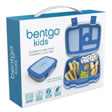 Bentgo Kids Childrens Lunch Box - Bento-Styled Lunch Solution Offers Durable, Leak-Proof, On-the-Go Meal and Snack Packing