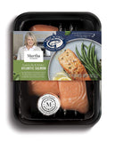 Martha Stewart for True North Seafood: Simple and Easy Sockeye Salmon with Miso Butter and Atlantic Salmon with Lemon Herb Butter