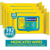 Preparation H Flushable Medicated Hemorrhoid Wipes, Maximum Strength Relief with Witch Hazel and Aloe