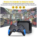 Switch Controller Wireless,Switch Remote for Nintendo Switch Pro Controller with 6-Axis Gyro Somatosensory,Motion Control Pro Switch Game Controller