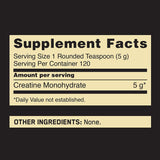 Optimum Nutrition Micronized Creatine Monohydrate Powder, Unflavored, Keto Friendly, 114 Servings