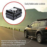 Tracki 2019 Model Mini Real-time GPS Tracker. Full USA, CA & Worldwide Coverage. For Cars, Kids, Pet, Drone Small Portable GPS Tracking Device