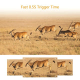 TOGUARD Trail Camera 14MP 1080P Game Hunting Cameras with Night Vision Waterproof 2.4" LCD IR LEDs Night Vision Deer Cam Design