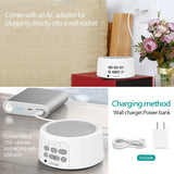 Vanzon White Noise Machine - Sound Machine with Baby For Sleeping & Relaxation, 36 Soothing High Fidelity Nature Sounds, Portable Sleep Sound Therapy