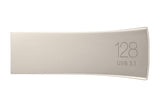 Samsung BAR Plus 128GB - 300MB/s USB 3.1 Flash Drive Champagne Silver (MUF-128BE3/AM)