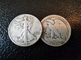 Old U.S. Silver Coins 5 Coin Collection Set - Indian Head Cent, Buffalo Nickel, Mercury Dime, Standing Liberty Quarter