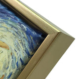 Framed Art Giclee Canvas Prints of Starry Night by Vincent Van Gogh Paintings Reproduction Post