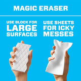Mr. Clean Magic Eraser Cleaning Sheets, 3 Packs of 16 Sheets, 48 Count