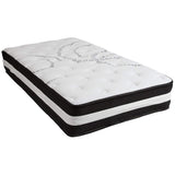 Flash Furniture Twin Mattress | Twin Bed Size High Density Foam and Pocket Spring Mattress