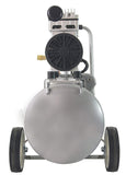 California Air Tools 8010 Ultra Quiet & Oil-Free 1.0 hp Steel Tank Air Compressor, 8 gal, Silver