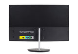 Sceptre 24" Curved 75Hz Gaming LED Monitor Full HD 1080P HDMI VGA Speakers, VESA Wall Mount Ready Metal Black 2019 (C248W-1920RN)