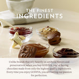 Godiva Chocolatier Dark Chocolate Truffles Gift Box, Premium Chocolate, 12 pc