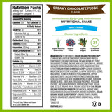 Orgain Organic Nutritional Shake, Creamy Chocolate Fudge - Meal Replacement, 16g Protein, 21 Vitamins & Minerals, Gluten Free, Soy Free, Kosher