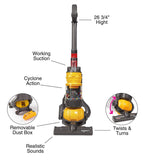 Casdon - Dyson Ball Vacuum with real suction and sounds - Toy Vacuum