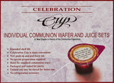 Celebration Cup 100 Prefilled Communion Cups with Juice and Wafer