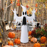 Halloween Inflatables Ghost, 8 ft. LED Ghost Inflatables