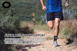 Ankle Brace Compression Support Sleeve (1 Pair) - BEST Ankle Compression Socks for Plantar Fasciitis, Arch Support, Foot & Ankle Swelling