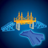 Ontel Magic Tracks Mega Set with 2 LED Race Car and 18 ft. of Flexible, Bendable Glow in the Dark Racetrack, As Seen on TV