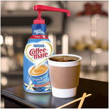Nestle Coffee-mate Coffee Creamer, French Vanilla, liquid pump bottle, 50.7 Fl Oz (Pack of 2)