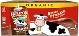 Horizon Organic, Lowfat Organic Milk Box, Chocolate, 8 Fl. Oz (Pack of 18), Single Serve, Shelf Stable Organic Chocolate Flavored Lowfat Milk