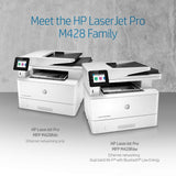 HP LaserJet Pro Multifunction M428fdw Wireless Laser Printer (W1A30A)