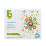 Babyganics Baby Wipes, Fragrance Free, 800 ct, Packaging May Vary
