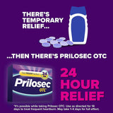 Prilosec OTC Frequent Heartburn Relief Medicine & Acid Reducer, 42 Count – Omeprazole Delayed-Release Tablets 20mg