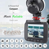 Rove R2-4K Dash Cam Built in WiFi GPS Car Dashboard Camera Recorder with UHD 2160P, 2.4" LCD, 150° Wide Angle, WDR, Night Vision