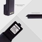 BaoFeng, BTECH BL-5L 3800mAh Li-ion Battery Pack, High Capacity Extended Battery for UV-5X3, BF-F8HP