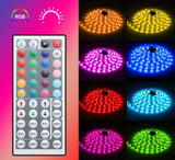 LED Strip Light Waterproof 16.4ft RGB SMD 5050 LED Rope Lighting Color Changing Full Kit