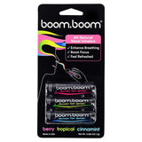 Aromatherapy Nasal Inhaler (3 Pack) by BoomBoom | Boosts Focus + Enhances Breathing | Provides Fresh Cooling Sensation |(Variety Pack)