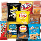 Sweet & Salty Snacks Variety Box, Mix of Cookies, Crackers, Chips & Nuts, 50 Count