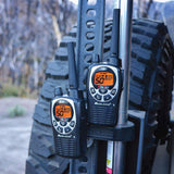 Midland - GXT1000VP4, 50 Channel GMRS Two-Way Radio - Up to 36 Mile Range Walkie Talkie, 142 Privacy Codes, Waterproof (Black/Silver)