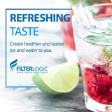FilterLogic NSF 53&42 Certified DA29-00020B Refrigerator Water Filter