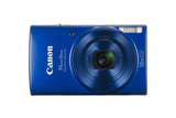 Canon PowerShot ELPH 190 Digital Camera w/ 10x Optical Zoom and Image Stabilization - Wi-Fi & NFC Enabled (Blue)
