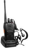 Arcshell Rechargeable Long Range Two-Way Radios - 6 Pack UHF 400-470Mhz