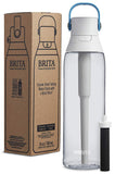 Brita 26 Ounce Premium Filtering Water Bottle with Filter BPA Free - Clear