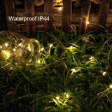 Solar String Lights Outdoor, 33Ft 100LEDs Waterproof Decorative Copper Wire String Lights
