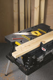 Folding Table Work Bench For Woodworking Tools & Accessories with Clamps
