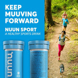 Nuun Sport: Electrolyte-Rich Sports Drink Tablets, Juice Box Mixed Flavor Pack, Box of 4 Tubes (40 servings), Sports Drink for Replenishment